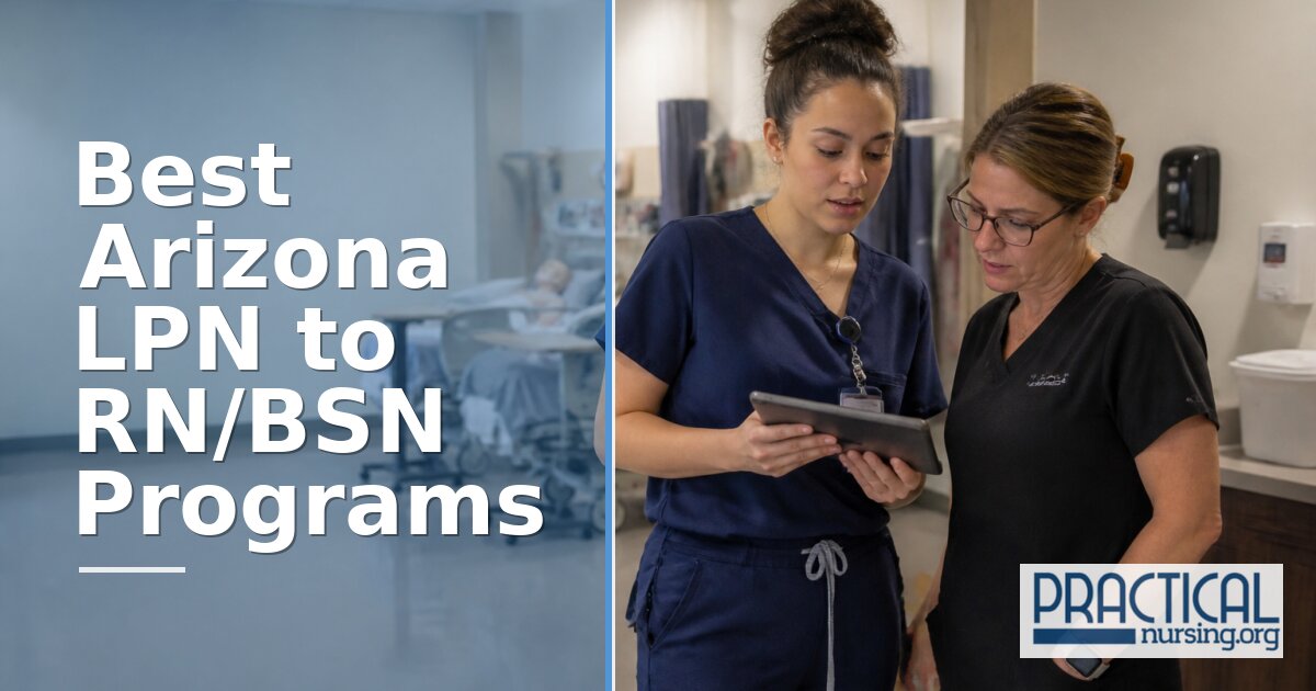 Best LPN to RN/BSN Programs in Arizona 2027