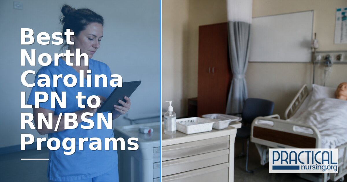 Best LPN to RN/BSN Programs in North Carolina 2027