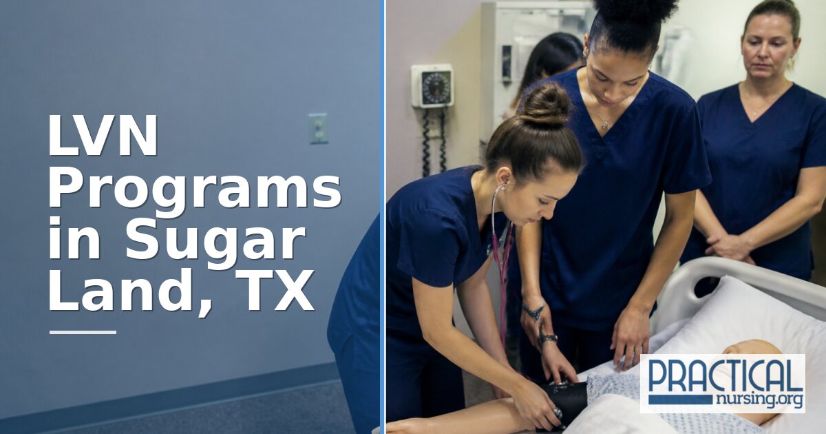 LVN Programs in Sugar Land, TX 2027