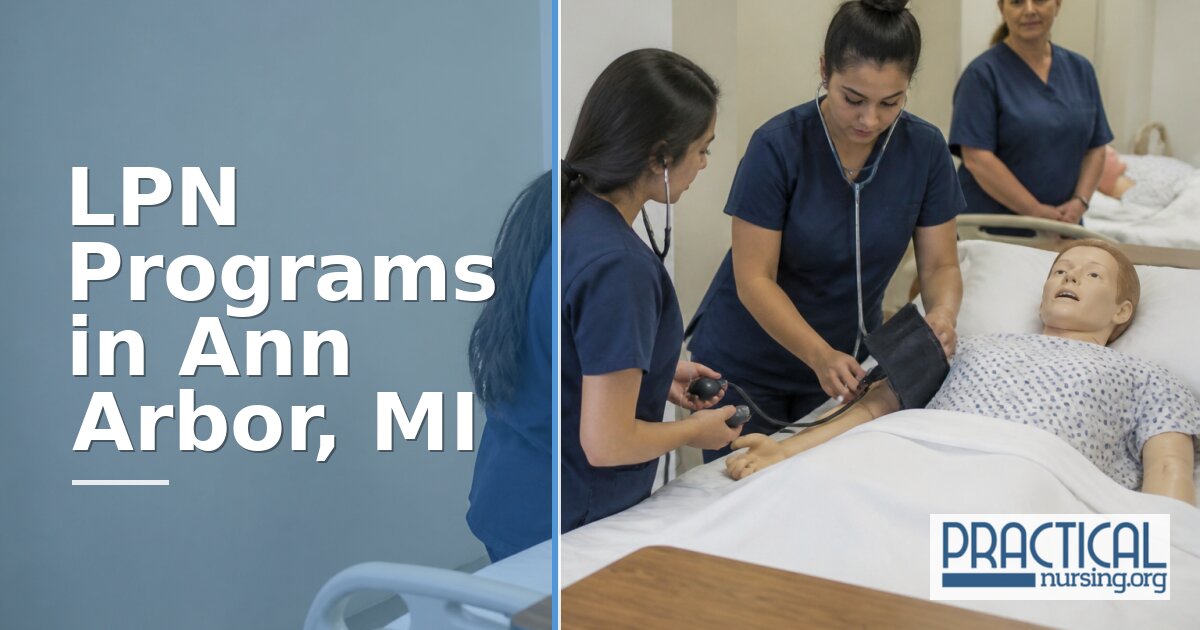 LPN Programs in Ann Arbor, MI 2027