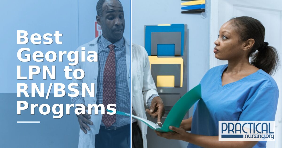 Best LPN to RN/BSN Programs in Georgia 2027