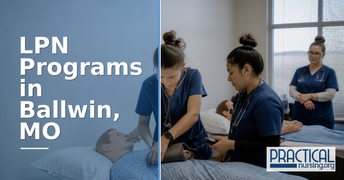 LPN Programs in Ballwin, MO 2027